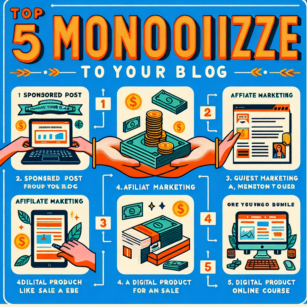Top 5 Ways to Monetize Your Blog